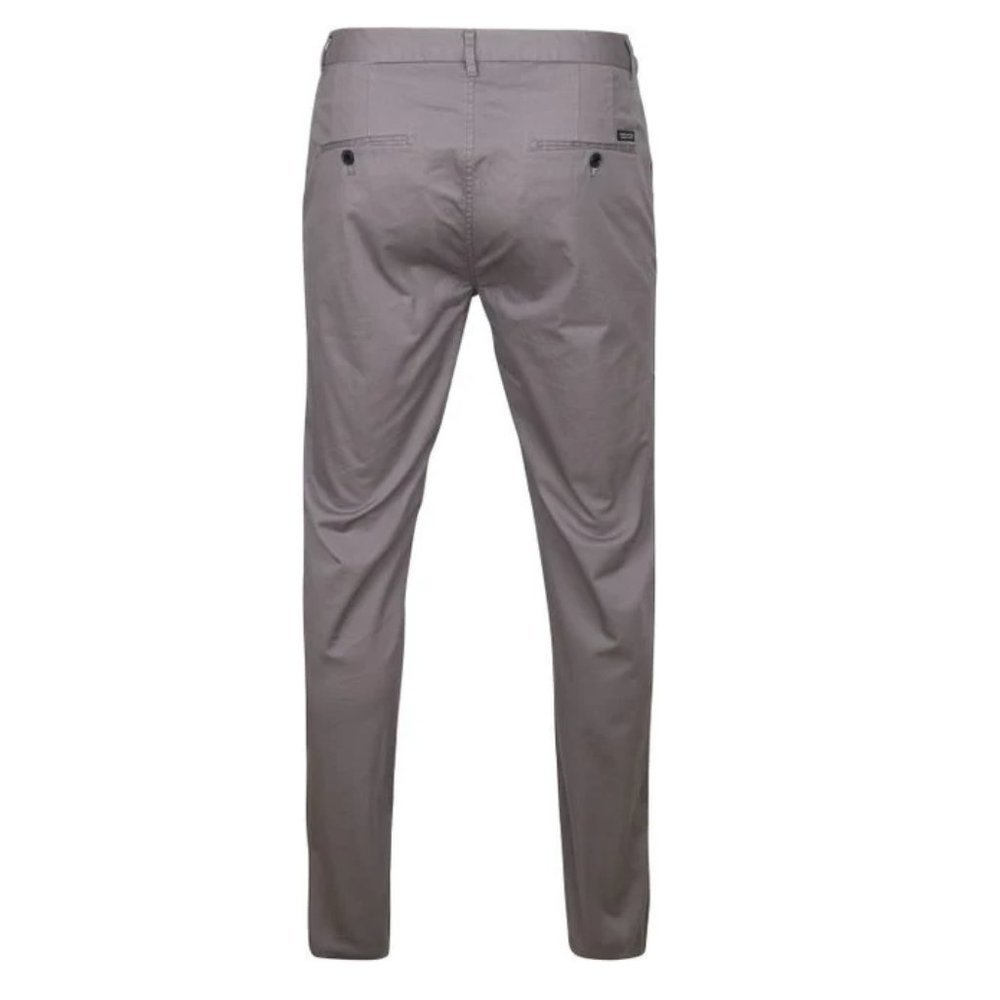 . Scotch & Soda Men's 33x34 Stuart Regular Slim Fit Chino in Gray - Picture 3 of 6